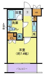 エクセリア溝ノ口の物件間取画像